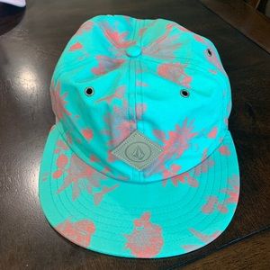 volcom floral hat